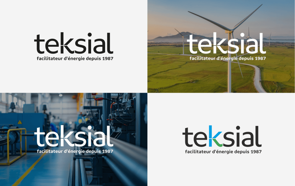 Revitaliser son image de marque refonte de logotype La Confection Lille secteur de l'énergie