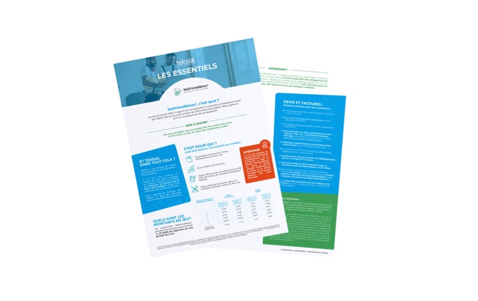  Revitaliser son image de marque Fiche commercial réalisé par la Confection pour Teksial : donner un nouvel élan au secteur de l'énergie