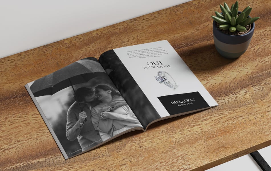 publicité magazine issi mag dael grau