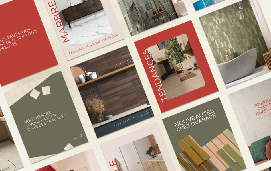 Planche instagram Quarade